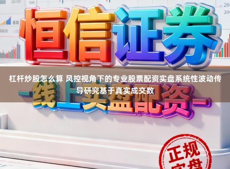 杠杆炒股怎么算 风控视角下的专业股票配资实盘系统性波动传导研究基于真实成交数