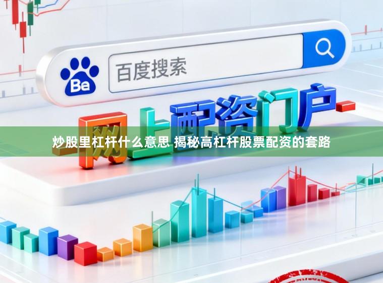 炒股里杠杆什么意思 揭秘高杠杆股票配资的套路